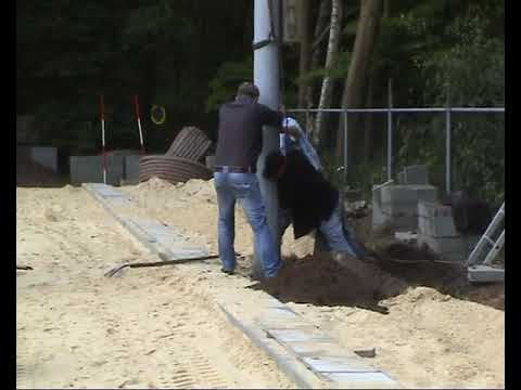 Aanleg kunstgrasveld v v  Hattem 2010
