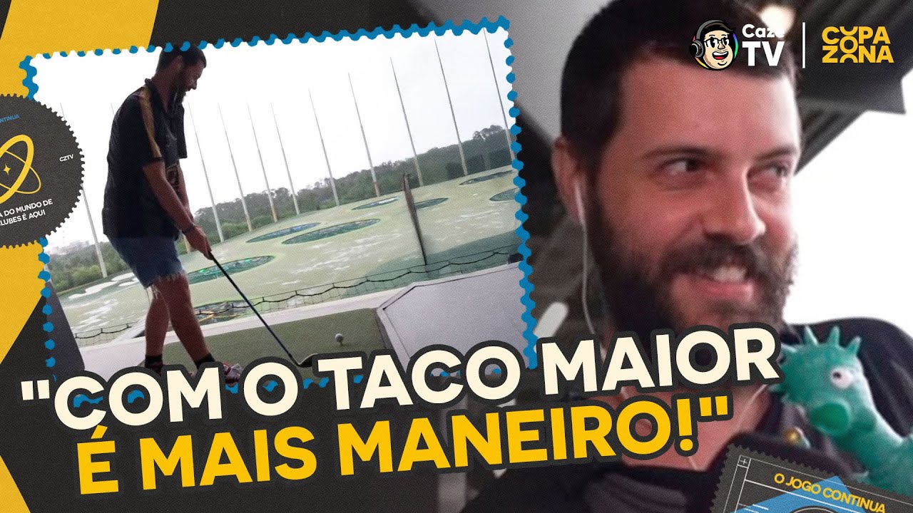 SIMPLESMENTE DIOGO DEFANTE APRENDENDO A JOGAR GOLFE | CORTES COPAZONA