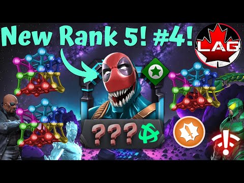 NEW 6* RANK 5!! #4! Rank Up & Gameplay! x2 Full T6CC Selectors! - Marvel Contest of Champions