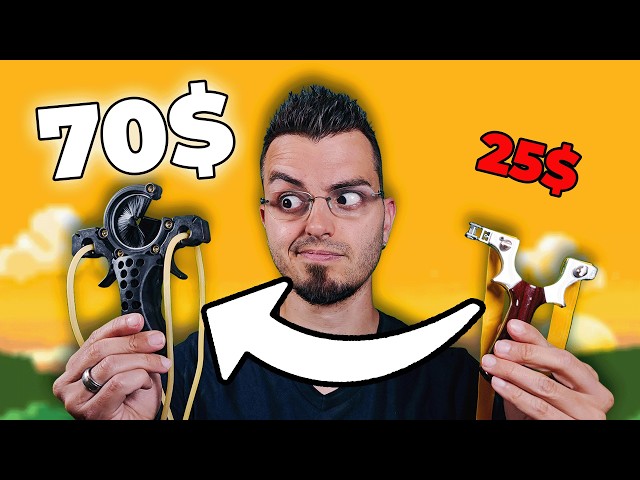 Vídeo relacionado con GARBEST Tirachinas Clásico de Acero Modelo SlingBlack| Tirachinas con Estuche, 200 Gramos Munición Arcilla Biodegradable y 5 Gomas de Repuesto | Pack Regalo