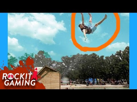 ROYAL FLUSH WATER SLIDE FAILS | Rockit Gaming