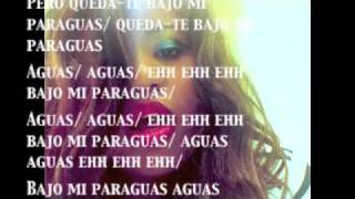 Rihana- Umbrella *spanish version karaoke / Paraguas
