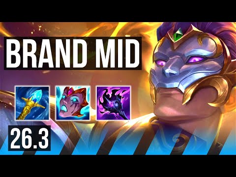 BRAND vs AHRI (MID) | NA Master | 26.3