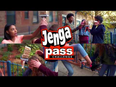 Jenga Pass Challenge Game • Hasbro Gaming