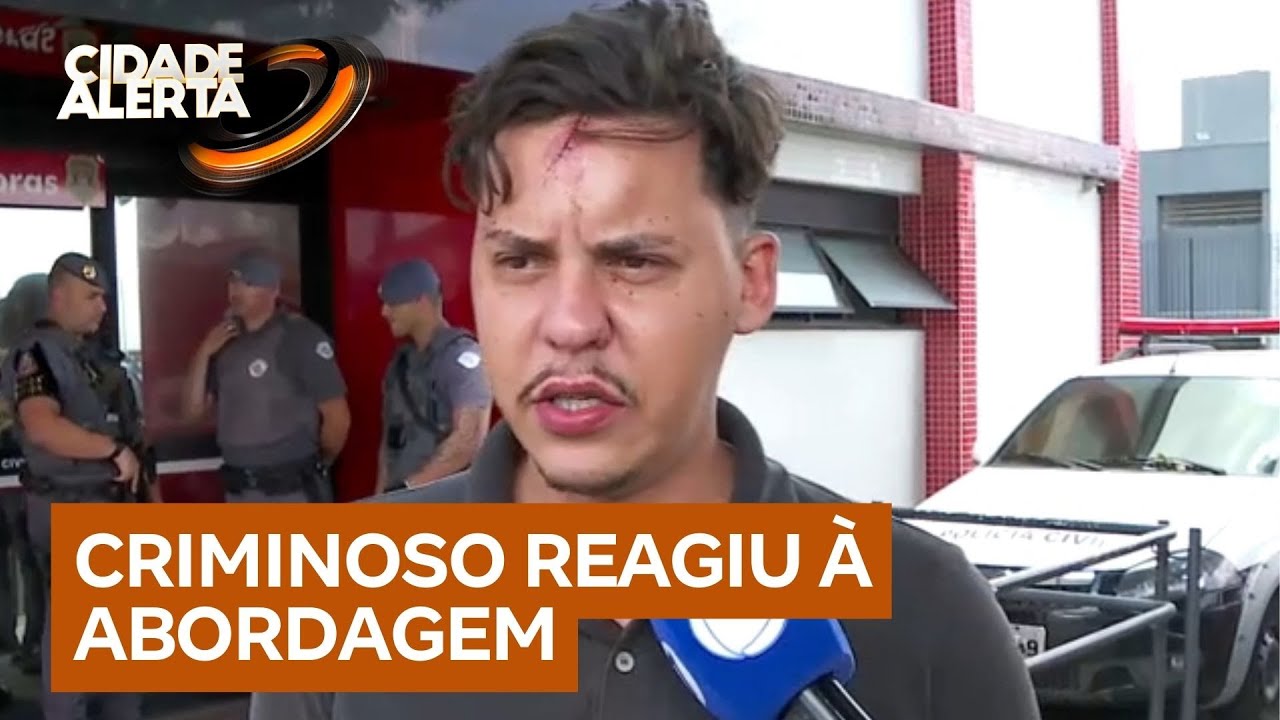 Assaltante morre baleado após roubar viatura da Polícia Militar em São Paulo