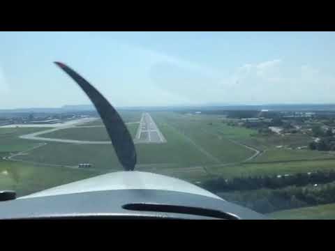 Anflug Graz   Piste 17   PS 28 Cruiser