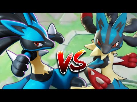 LIDL LUCARIO vs MEGA LUCARIO | Pokemon Unite