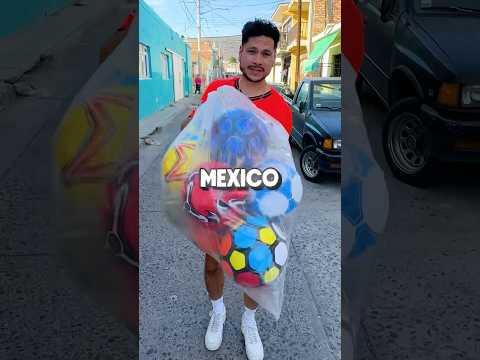 I gave away $500 of free soccer balls ⚽️