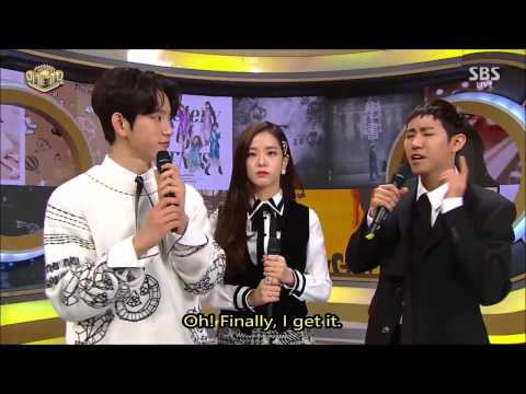 [ENG] Day2 MC Jinyoung Kwanghee/ Jisoo the rhymes genius
