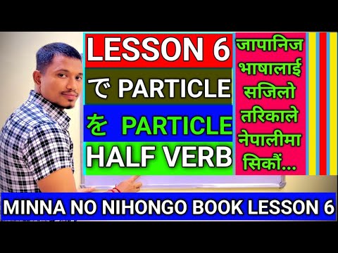 Japanese Minna No Nihongo Lesson 6 Complete Grammar in Nepali By Raju Shrestha