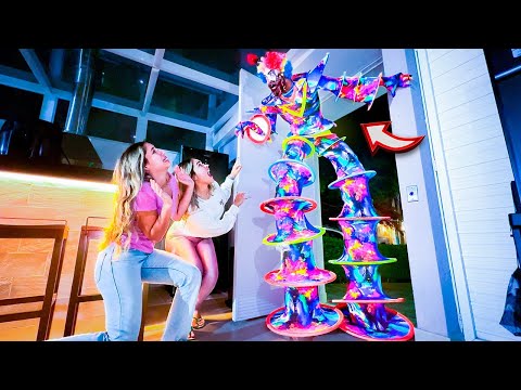 COMPREI UM PALHAÇO DE 3 METROS NA DEEP W3B 😱😱😱