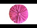Just In 5 Minutes No Zipper Super Easy Cushion Cover Cutting And Stitching