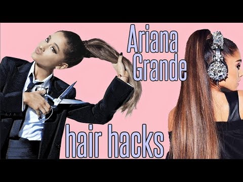 Ariana Grande HAIR HACKS EVERY Girl SHOULD KNOW !! Video