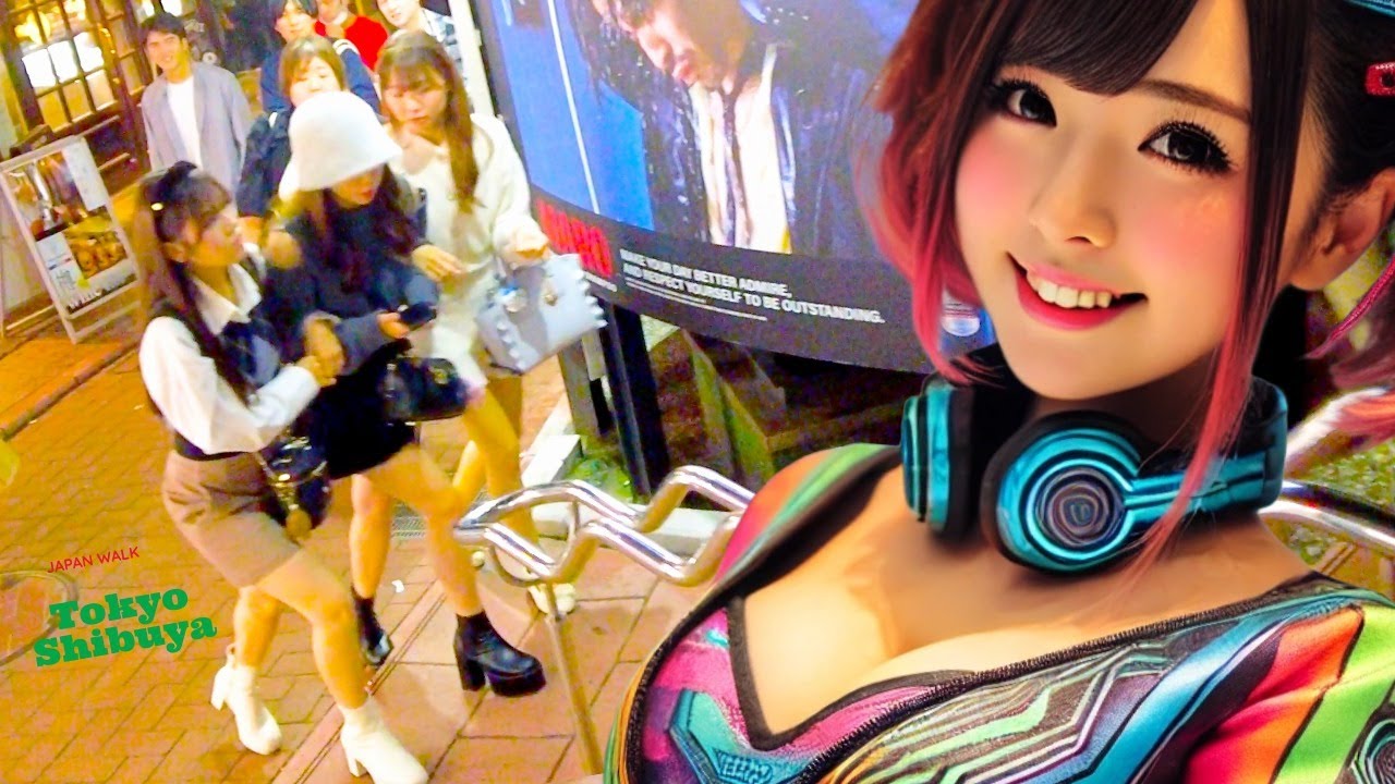 Tokyo Shibuya 🐶 Techno City ♪💖 4K Non-stop 1 hour