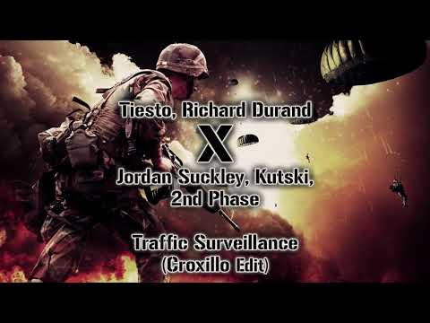 Tiesto, Richard Durand x Jordan Suckley, Kutski, 2nd Phase - Traffic Surveillance (Croxillo Edit)
