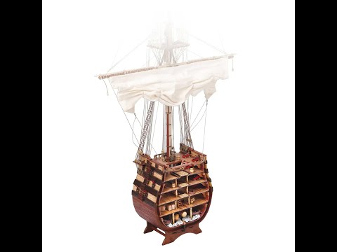 Unboxing Santissima Trinidad Cross Section