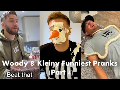 PART 4 | WOODY AND KLEINY FUNNIEST PRANKS - COMPILATION