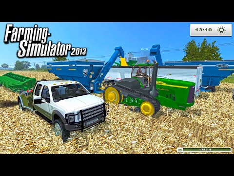 FARMING SIMULATOR 2013 THROW BACK- AMERICAN HARVEST! (GREAT GAME!)