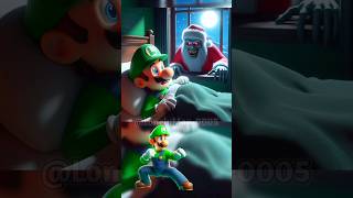 Mario&#39;s team is haunted by a Santa claus ghost #part2 #shorts #mario #memes #mariobros #supermario