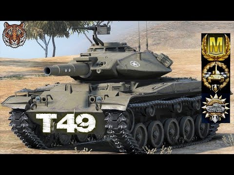 T49 #4  World of Tank Blitz Aced gameplay 4900 DMG