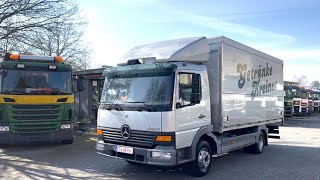 Camion furgone Mercedes-Benz Atego 818 Schwenkwand | Immagine 4 - Autoline