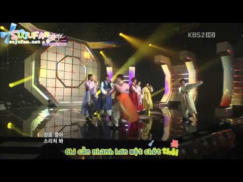 [SJF Vietsub] 110909 Music Bank Special stage - Highway Romance (Super Junior)