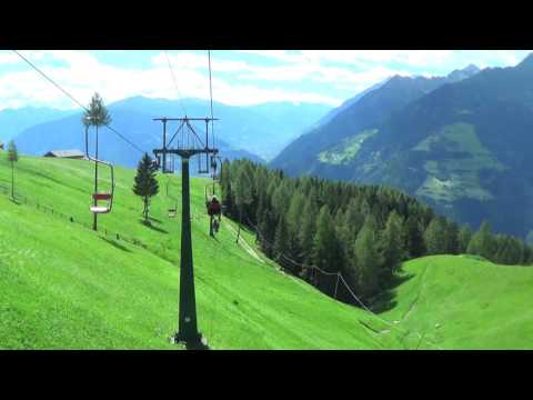 Discesa integrale seggiovia Doppelmayr "Oberkirn - Grube" - Scena / Schenna (BZ) / Sessellift