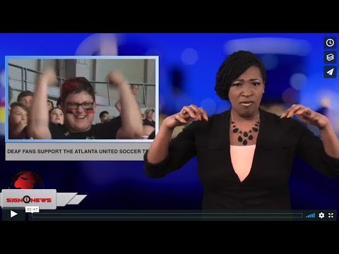 Deaf fans support the Atlanta United Soccer team (ASL - 9.23.18)