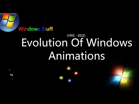 Evolution Of Windows Animations (1992-2022)