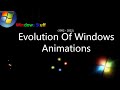 Evolution Of Windows Animations 1992 2022