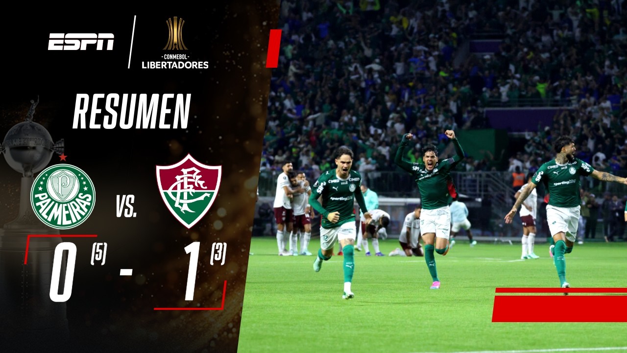 EL VERDAO SUFRIÓ, PERO PASÓ POR PENALES Y ESTÁ EN LA FINAL | Palmeiras 0-1 Fluminense | RESUMEN