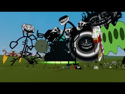 ALL TROLLGE NPCs SIZE COMPARISON!! Garry's Mod Sandbox