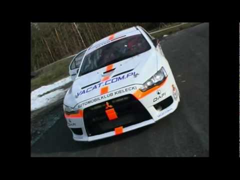 Rafał Grzesiński - testy Evo X