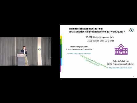 Fachtag Demenz: Delirmanagement im Krankenhaus - Kostenbelastung oder Erfolgsfaktor?