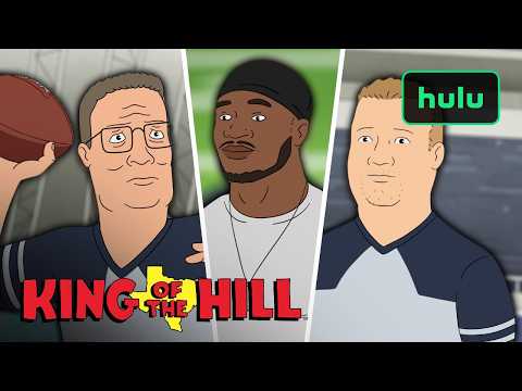 マイカ・パーソンズがハンク・ヒルをコーチ | キング・オブ・ザ・ヒル | Hulu (Micah Parsons Coaches Hank Hill | King of The Hill | Hulu)