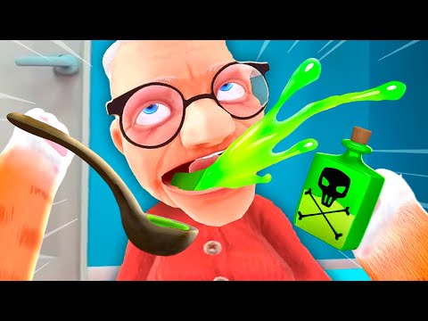 Giving GRANNY Poison - I Am Cat VR