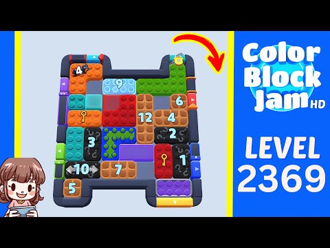 Color Block Jam Level 1459 (2369) Solution Walkthrough
