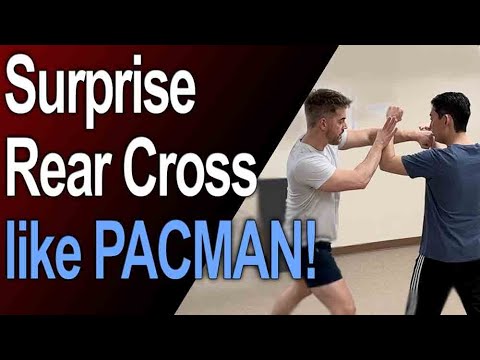 Surprise Rear Cross to Chin Like PACMAN  HD 1080p