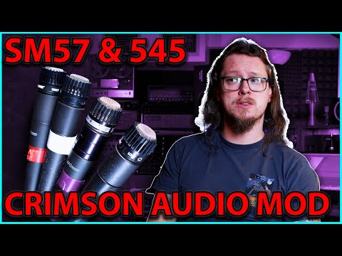 Shure SM57 Modding - Crimson Audio Orange and more...