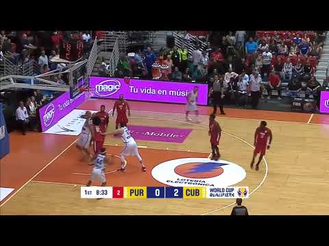 J.J Barea Fiba World Cup Qualifiers Highlights Puerto Rico  Guard J.J Barea