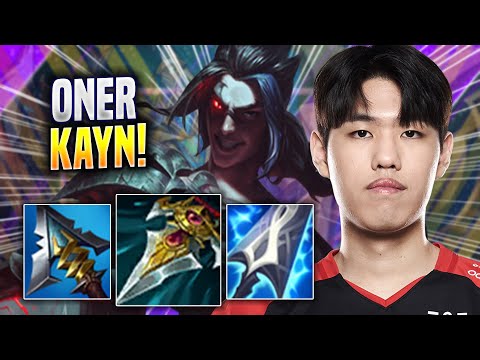 ONER IS SO GOOD WITH KAYN! - T1 Oner Plays Kayn JUNGLE vs Rengar! | Season 2022