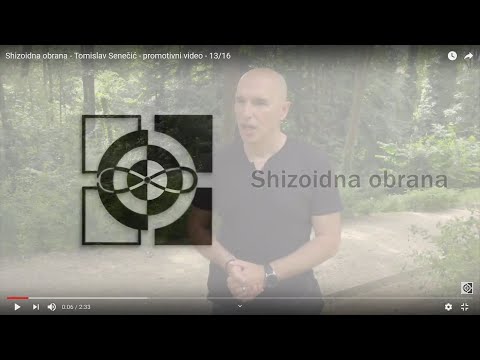 Shizoidna obrana - Tomislav Senečić - promotivni video - 13/16
