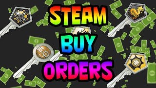 How To Make Money On Steam Using Buy Orders 2018