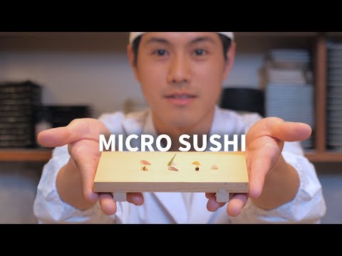 マイクロ寿司体験｜東京で一番小さなお食事★日本限定 (Micro Sushi Experience | Tokyo's Smallest Meal ★ ONLY in JAPAN)