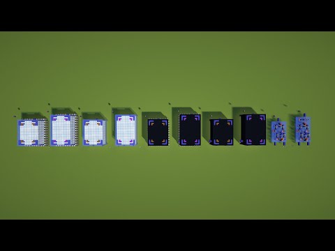 Minecraft-Redstone: Instant XOR & XNOR Logic-Gates [Logic-Gates]