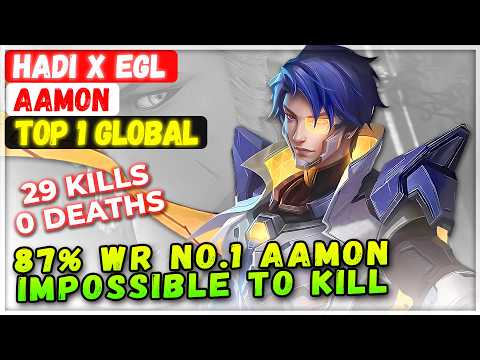 87% Win Rate No.1 Aamon Impossible To Kill [ Top 1 Global Aamon ] Hadi X EGL - Mobile Legends Build