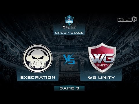 Execration vs Warriors Gaming Unity | ESL One Genting 2017 | Groupstage | Best of 3 | Game 3