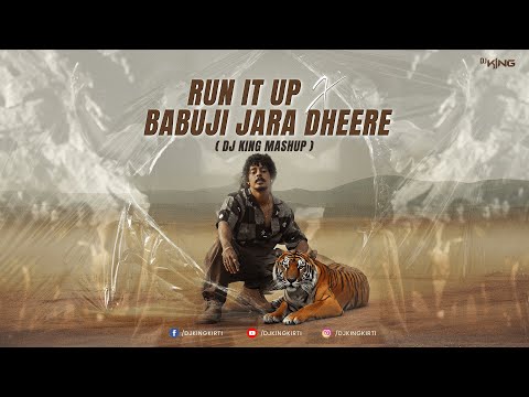 Run It Up x Babuji Jara Dheere Mashup | Hanumankind | Dj King | 2025