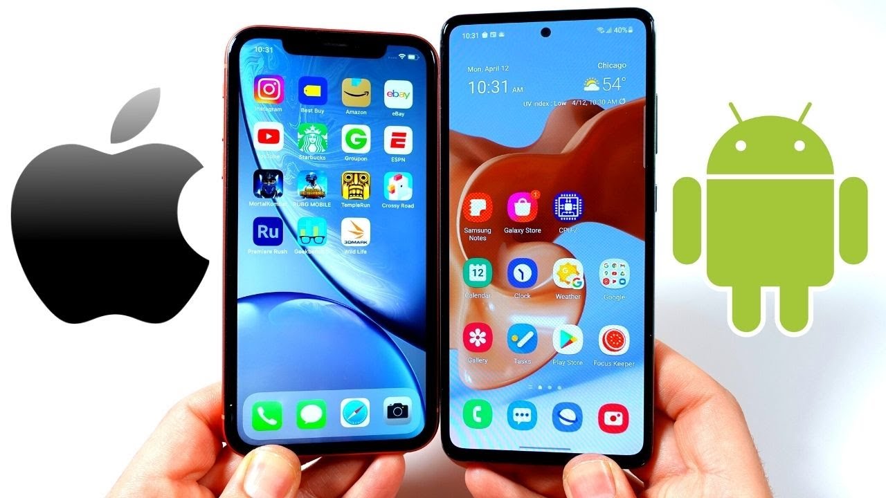 iPhone XR vs Cheap Android