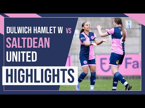 HAMLET HIGHLIGHTS: Dulwich Hamlet Women vs Saltdean United Women | L&SERW Premier Division | 26/2/23